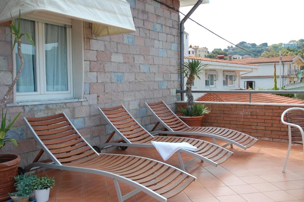 B&B Residence Eco Del Mare Palinuro Bagian luar foto
